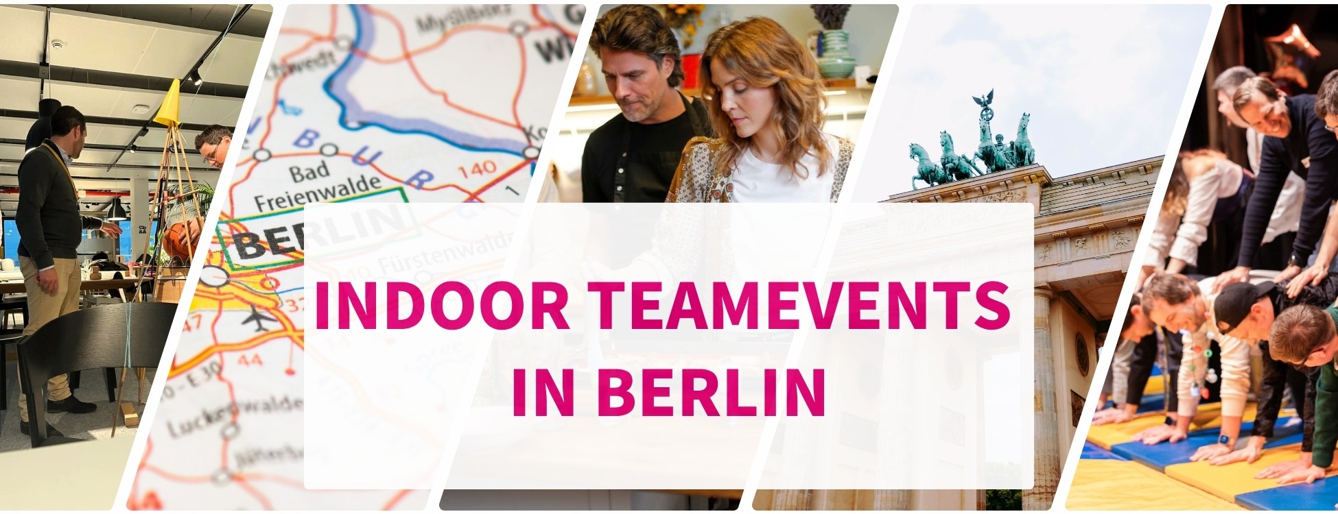 Indoor Teamevents in Berlin - kreativ, kollaborativ, nachhaltig