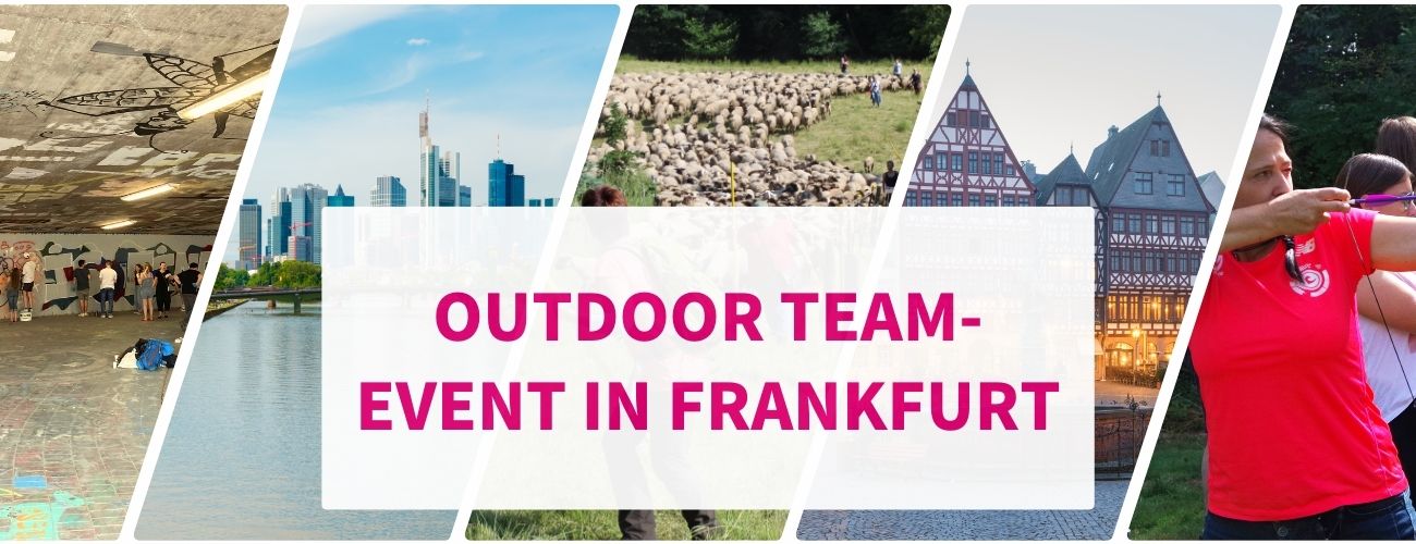 Outdoor-Teamevents in Frankfurt: frisch, flexibel & gut organisiert