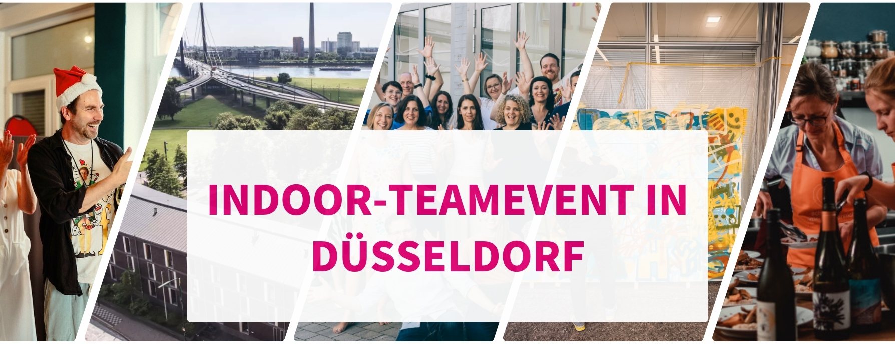 Indoor Teamevents in Düsseldorf - Mit nachhaltigem Teameffekt