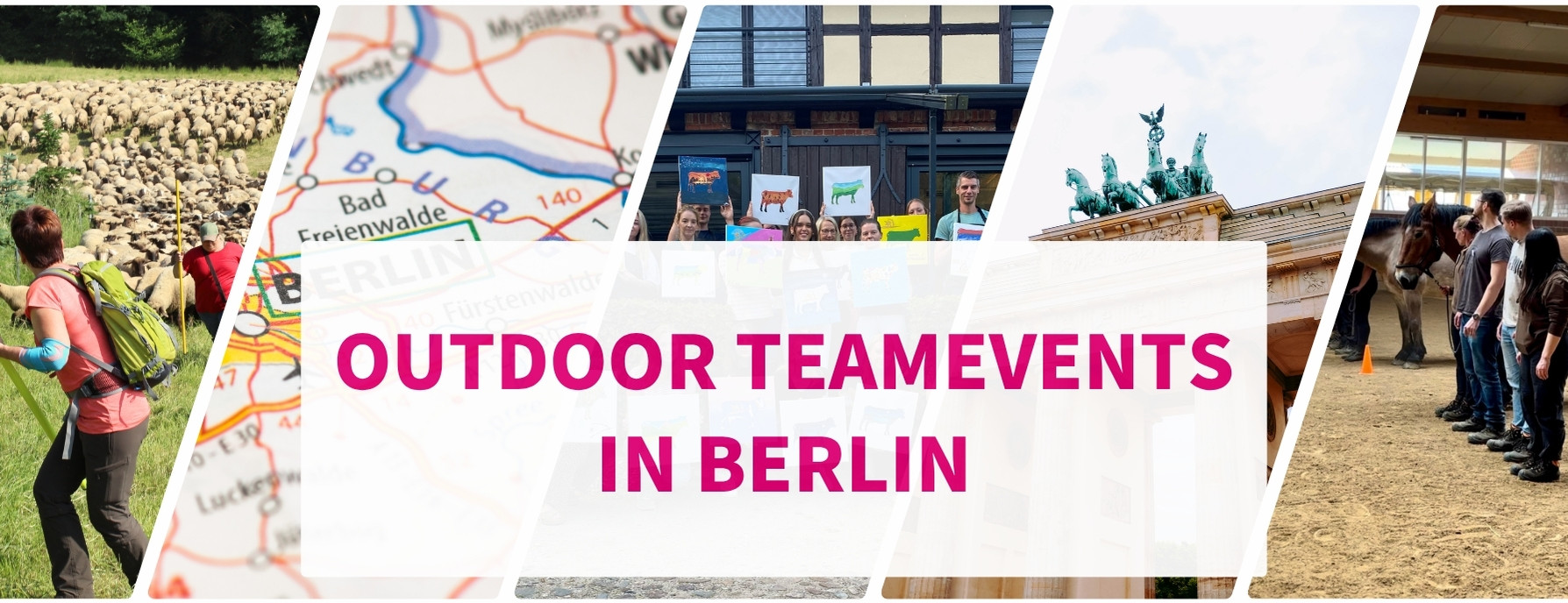 Outdoor Teamevents in Berlin - kreativ, aktiv, nachhaltig