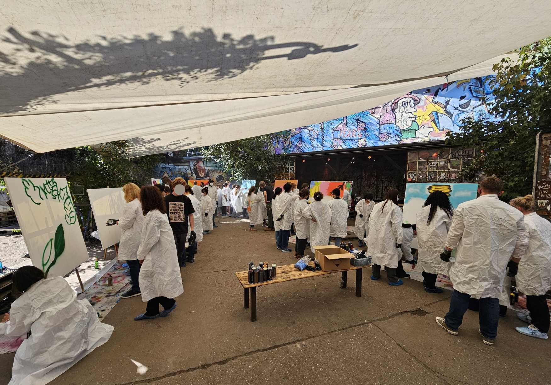 Graffiti Teamevent in deiner Stadt