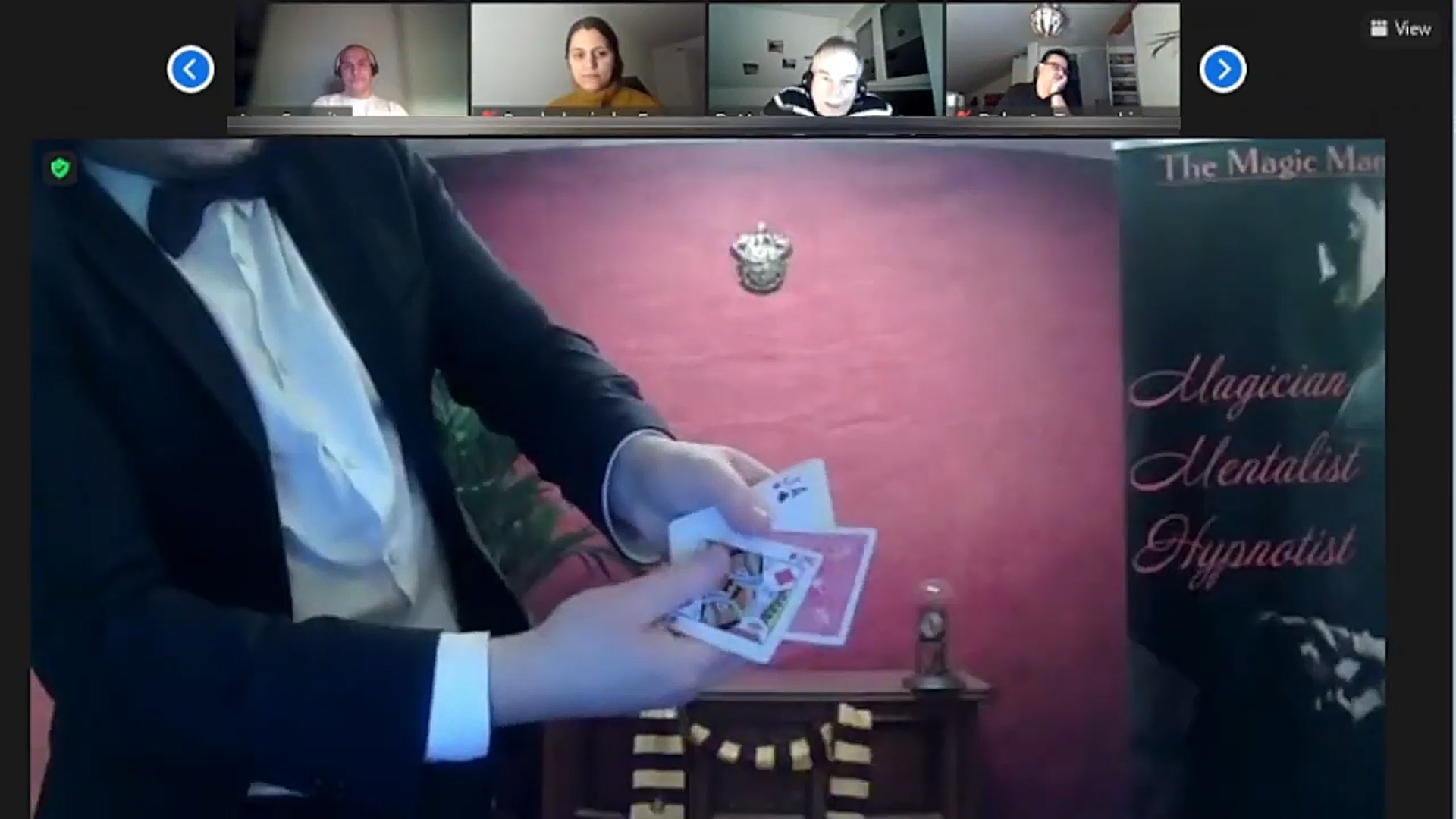 Online Escape Room mit Zaubershow