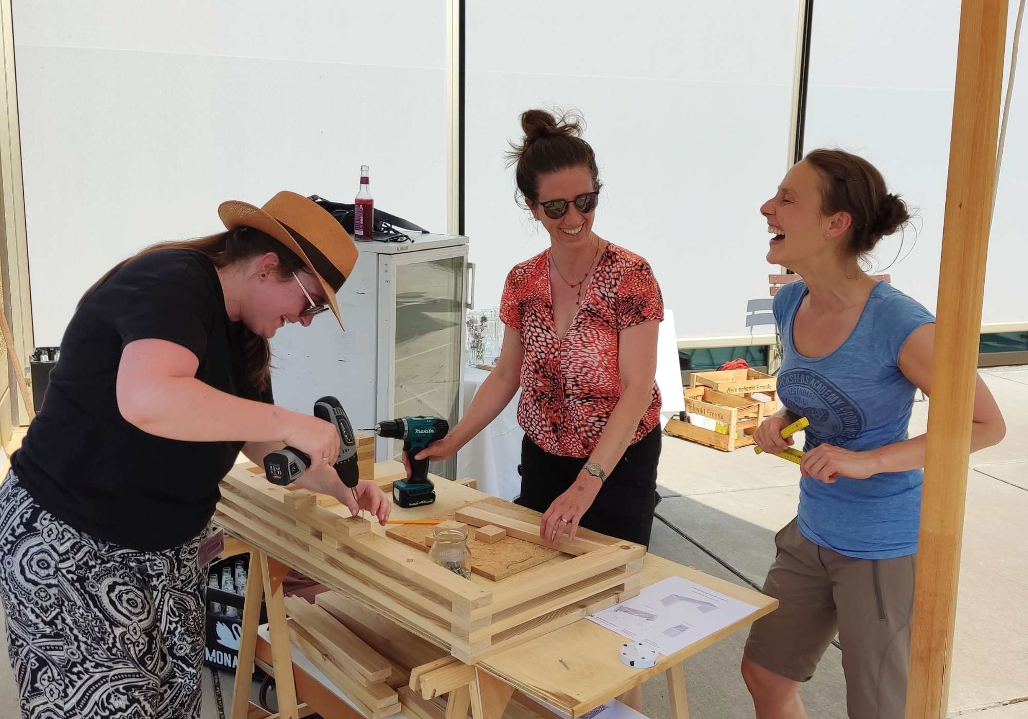 Schreiner Workshop Teambuilding bei Alnatura