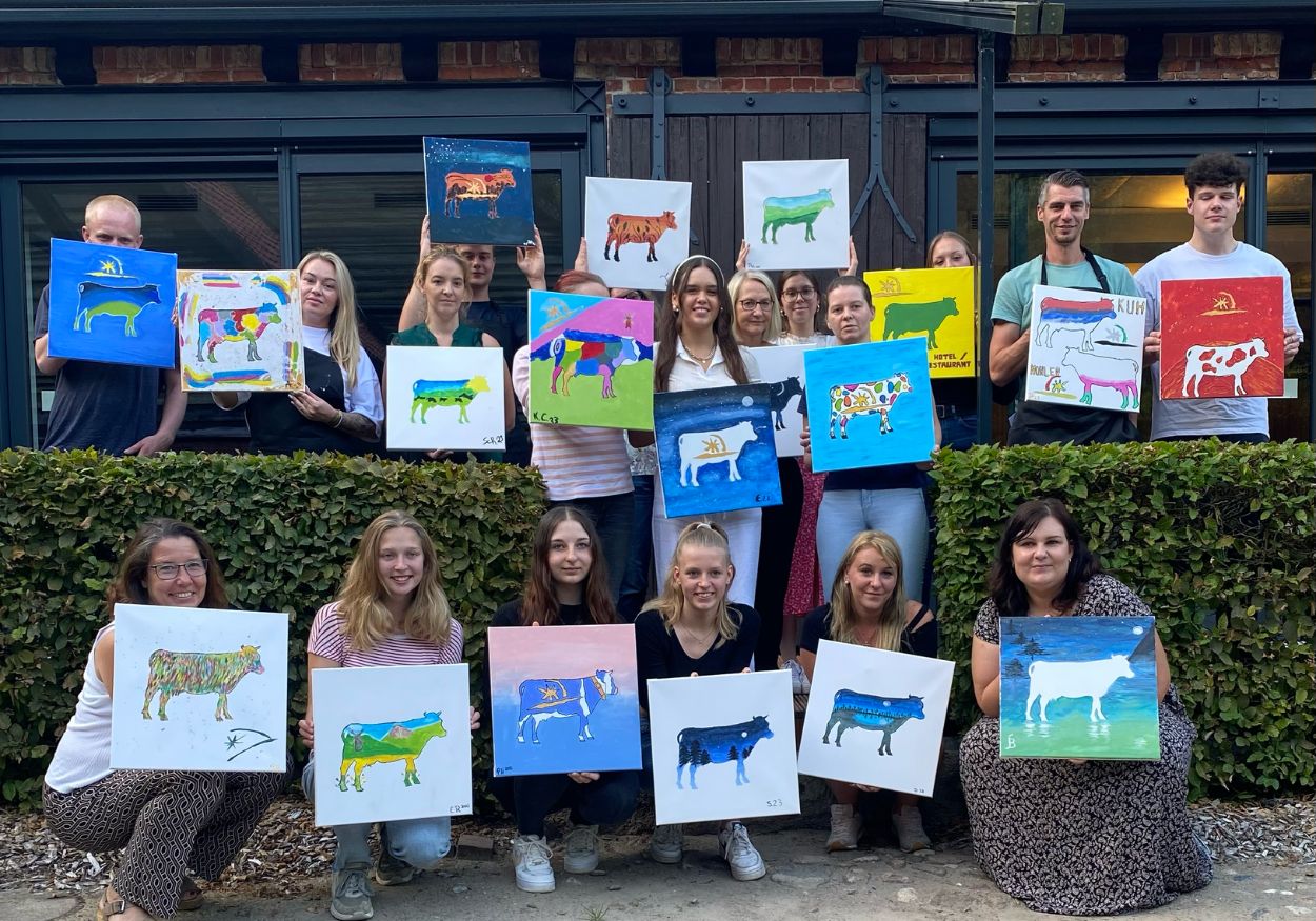 Let´s Paint - Kreatives Teambuilding - Malworkshop