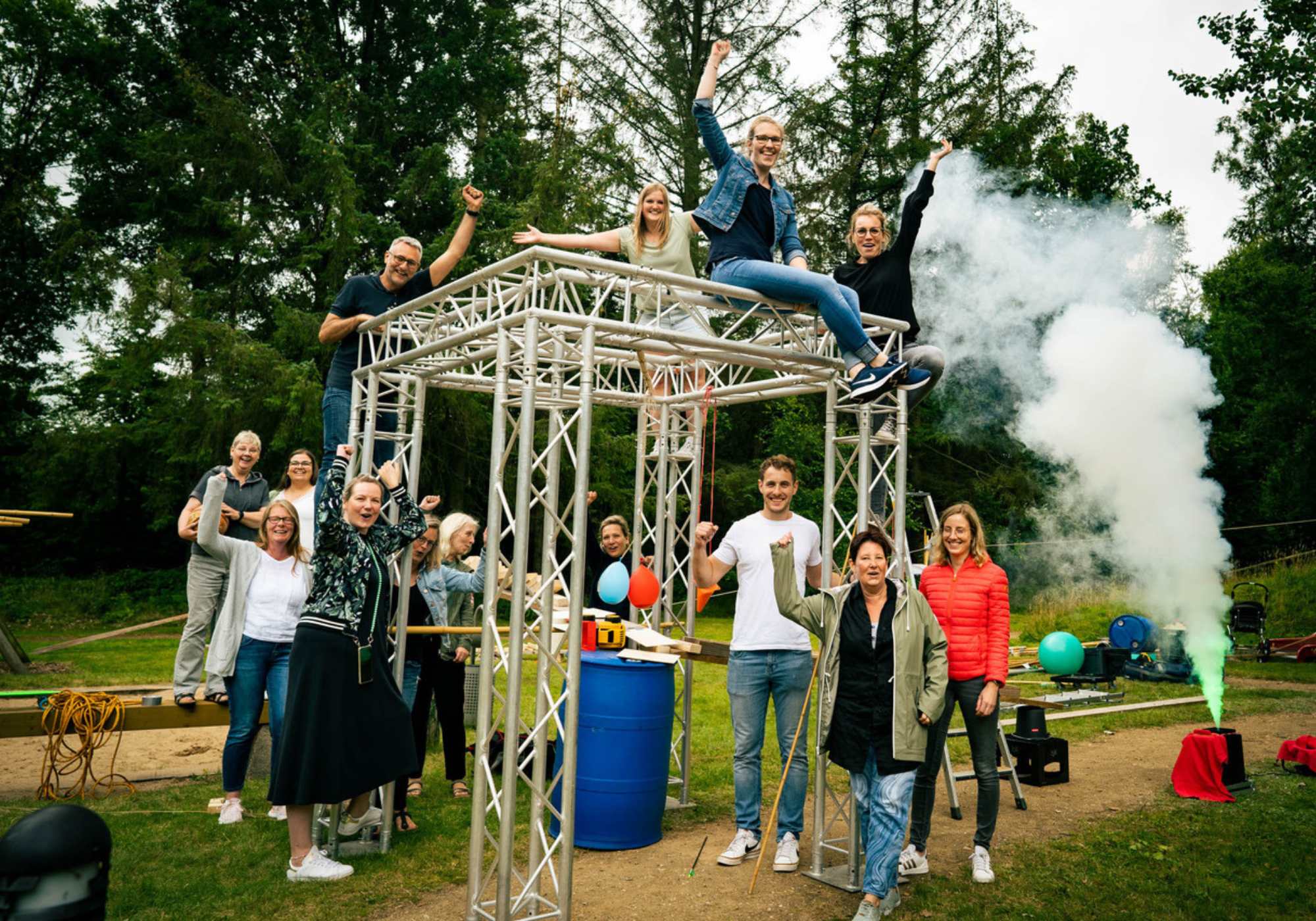 XXL Aktionskette Outdoor Teambuilding