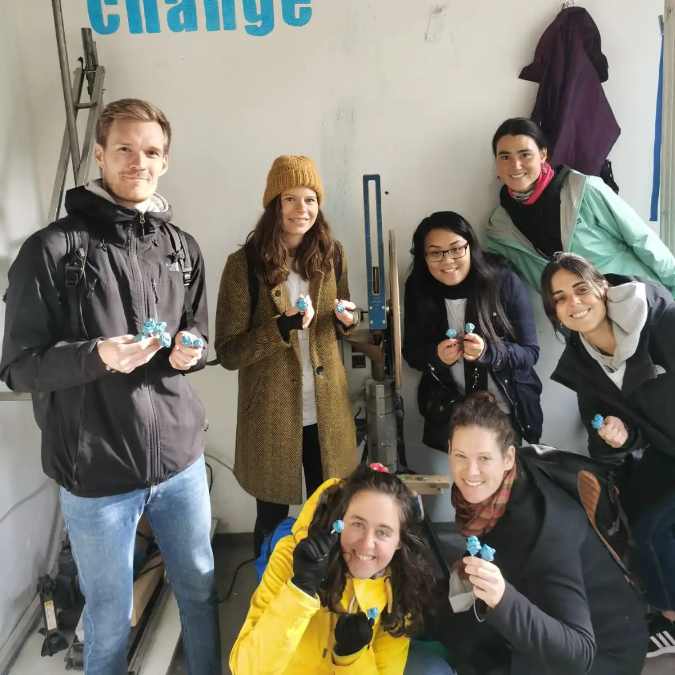Plastik Recycling Workshop - außergewöhnliche Teamevents