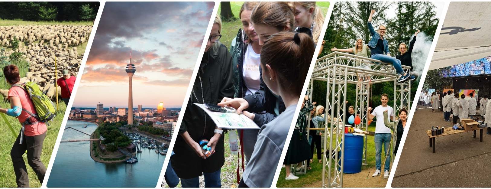 Outdoor Teamevents in Düsseldorf (nachhaltig)