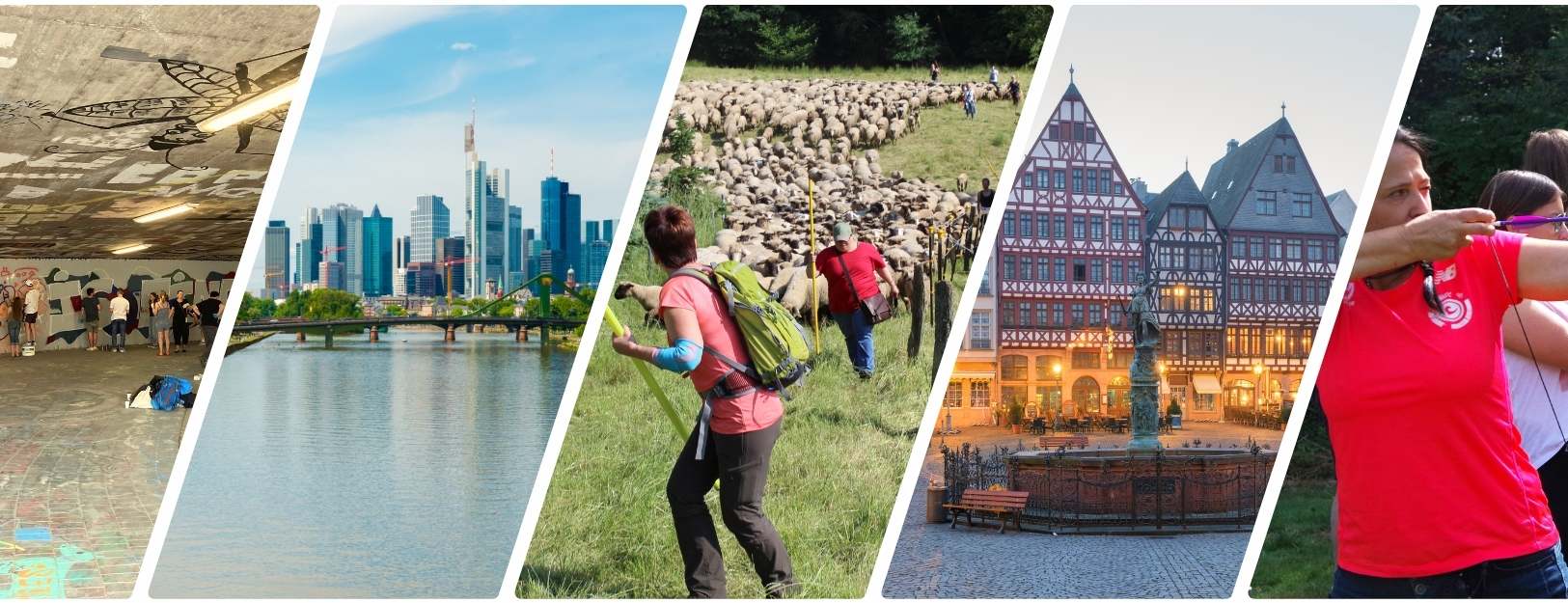 Outdoor-Teamevents in Frankfurt: frisch, flexibel & gut organisiert
